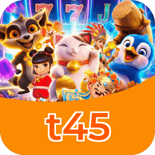Plataforma t45 mostrando interface moderna, jogos certificados e recursos de segurança licenciados